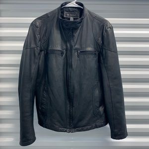 INC LEATHER JACKET